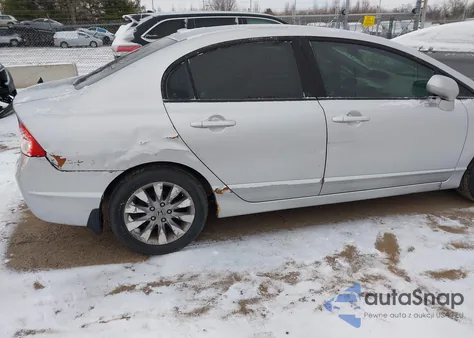 2009 Honda Civic Ex из США, поврежденный, VIN 19XFA16809E004208